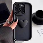 Luxury Cute 3D Love Heart Silicone Phone Case