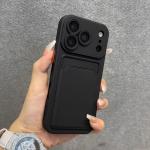 Luxury Soft Silicone Wallet Case For iPhone