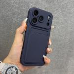 Luxury Soft Silicone Wallet Case For iPhone