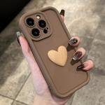 Luxury Cute 3D Love Heart Silicone Phone Case