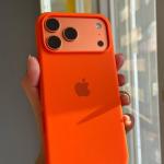 Phone Case For iPhone 17 Pro 17 ProMax Liquid Silicone Cases