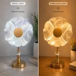 Floral Acrylic Crystal Lamp