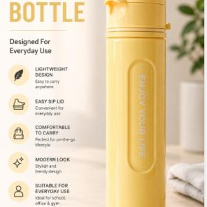 Stylish Water Bottle for Everyday Hydration
