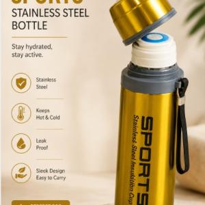 Sports Stainless Steel Bottle