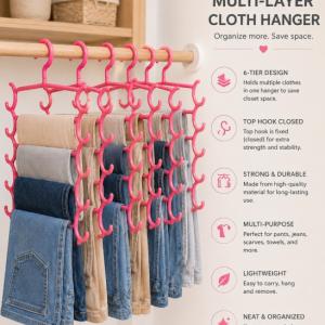 Multi-Layer Cloth Hanger Set