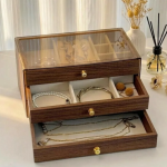 Luxury Wooden Jewelry Organizer