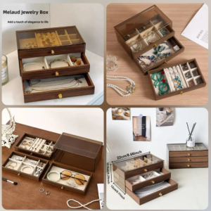 Luxury Wooden Jewelry Organizer