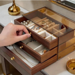 Luxury Wooden Jewelry Organizer