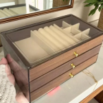 Luxury Wooden Jewelry Organizer