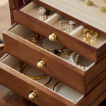 Wooden Jewelry Organizer Box