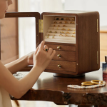 Wooden Jewelry Organizer Box