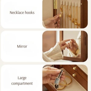Wooden Jewelry Organizer Box
